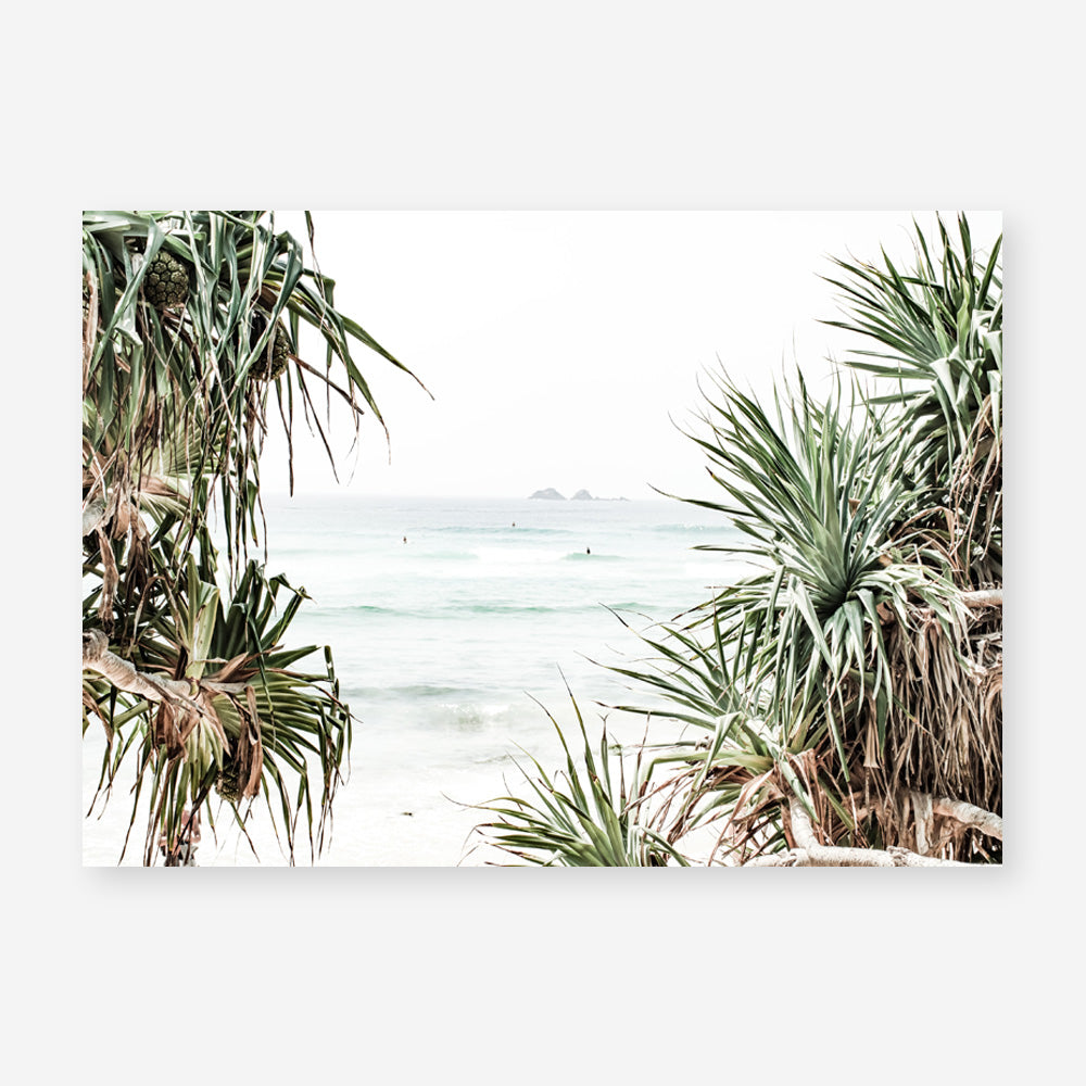 Shop Wategos Views Photo Art Print a coastal themed photography wall art print from The Print Emporium wall artwork collection - Buy Australian made fine art poster and framed prints for the home and your interior decor, TPE-953-AP
