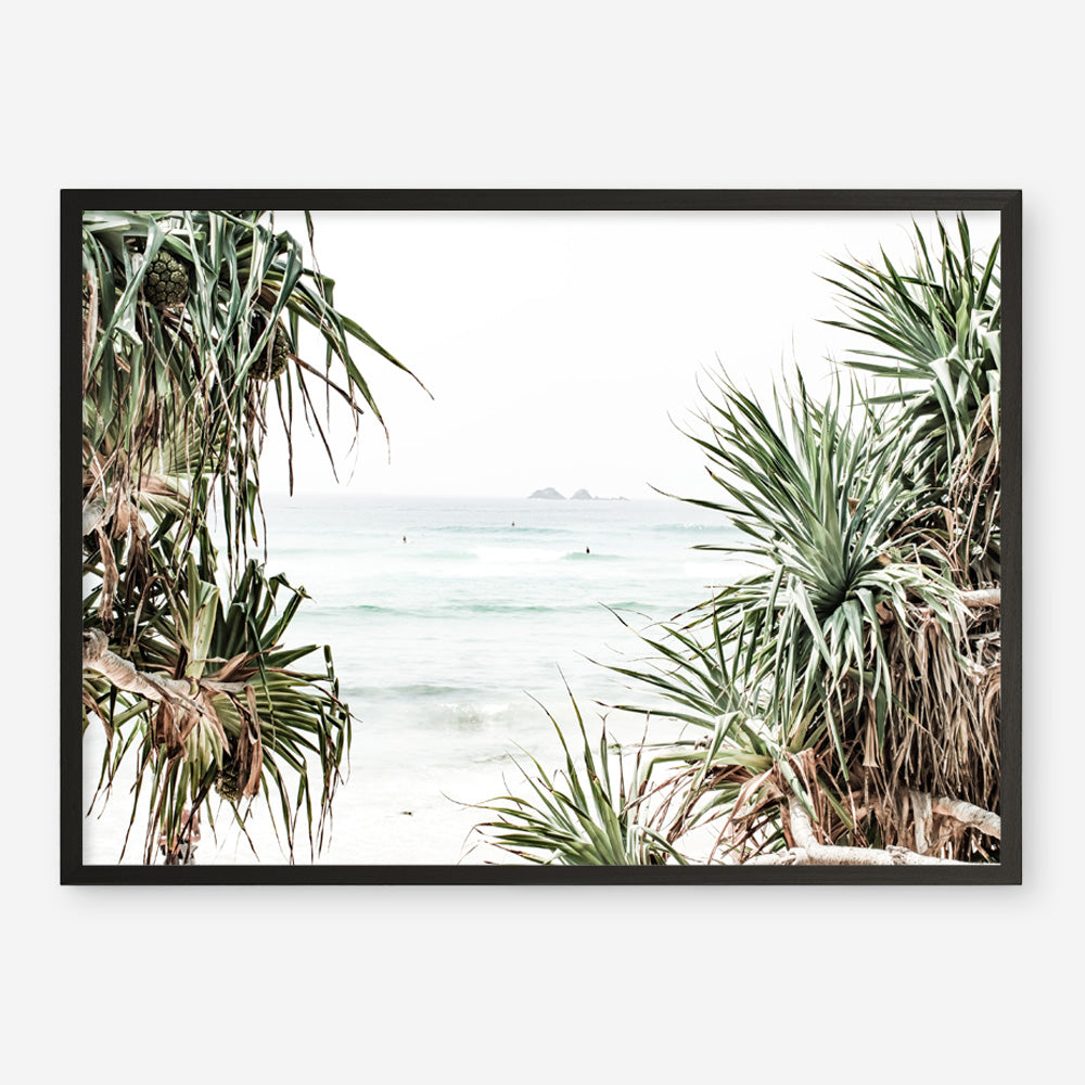 Shop Wategos Views Photo Art Print a coastal themed photography wall art print from The Print Emporium wall artwork collection - Buy Australian made fine art poster and framed prints for the home and your interior decor, TPE-953-AP
