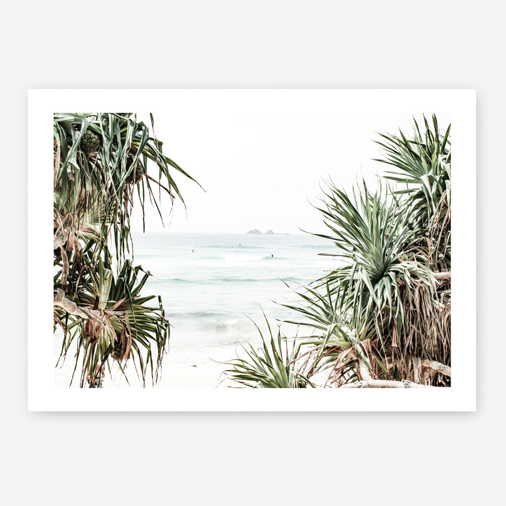 Shop Wategos Views Photo Art Print a coastal themed photography wall art print from The Print Emporium wall artwork collection - Buy Australian made fine art poster and framed prints for the home and your interior decor, TPE-953-AP