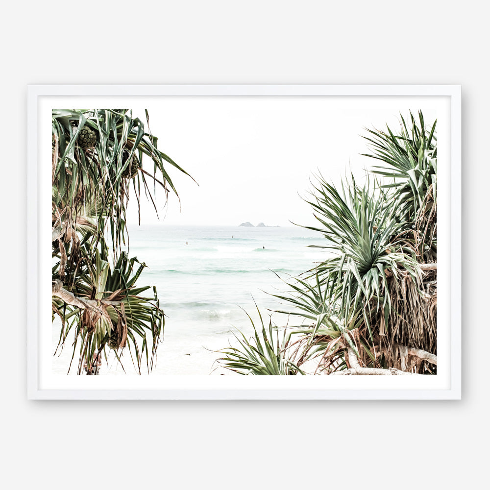 Shop Wategos Views Photo Art Print a coastal themed photography wall art print from The Print Emporium wall artwork collection - Buy Australian made fine art poster and framed prints for the home and your interior decor, TPE-953-AP