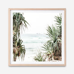 Shop Wategos Views (Square) Photo Art Print a coastal themed photography wall art print from The Print Emporium wall artwork collection - Buy Australian made fine art poster and framed prints for the home and your interior decor, TPE-969-AP