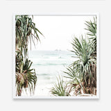 Shop Wategos Views (Square) Photo Art Print a coastal themed photography wall art print from The Print Emporium wall artwork collection - Buy Australian made fine art poster and framed prints for the home and your interior decor, TPE-969-AP
