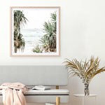 Shop Wategos Views (Square) Photo Art Print a coastal themed photography wall art print from The Print Emporium wall artwork collection - Buy Australian made fine art poster and framed prints for the home and your interior decor, TPE-969-AP