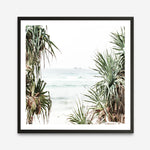 Shop Wategos Views (Square) Photo Art Print a coastal themed photography wall art print from The Print Emporium wall artwork collection - Buy Australian made fine art poster and framed prints for the home and your interior decor, TPE-969-AP