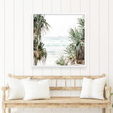 Shop Wategos Views (Square) Photo Art Print a coastal themed photography wall art print from The Print Emporium wall artwork collection - Buy Australian made fine art poster and framed prints for the home and your interior decor, TPE-969-AP
