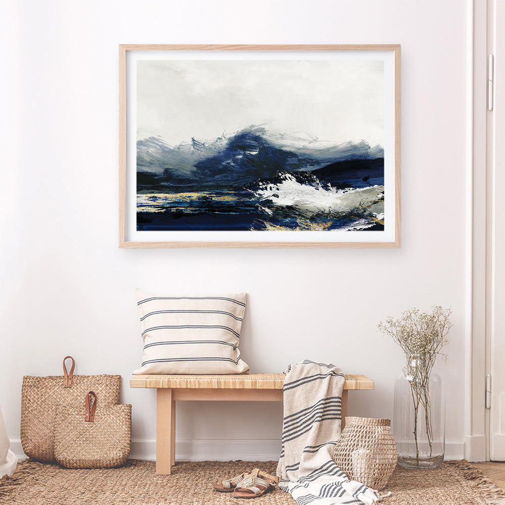 Shop Water Art Print a painted abstract themed wall art print from The Print Emporium wall artwork collection - Buy Australian made fine art painting style poster and framed prints for the home and your interior decor room, TPE-PC-PG281-AP