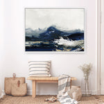 Shop Water Canvas Print a painted abstract themed framed canvas wall art print from The Print Emporium artwork collection - Buy Australian made fine art painting style stretched canvas prints for the home and your interior decor space, TPE-PC-PG281-CA-35X46-NF