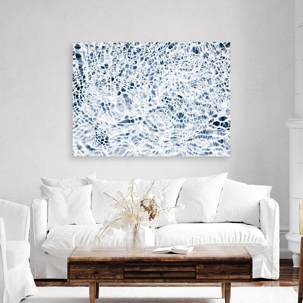 Shop Water Detail Photo Canvas Print a coastal themed photography framed stretched canvas print from The Print Emporium wall artwork collection - Buy Australian made prints for the home and your interior decor space, TPE-552-CA-35X46-NF