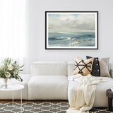 Shop Waves Art Print a painted abstract themed wall art print from The Print Emporium wall artwork collection - Buy Australian made fine art painting style poster and framed prints for the home and your interior decor room, TPE-WA-37620-AP