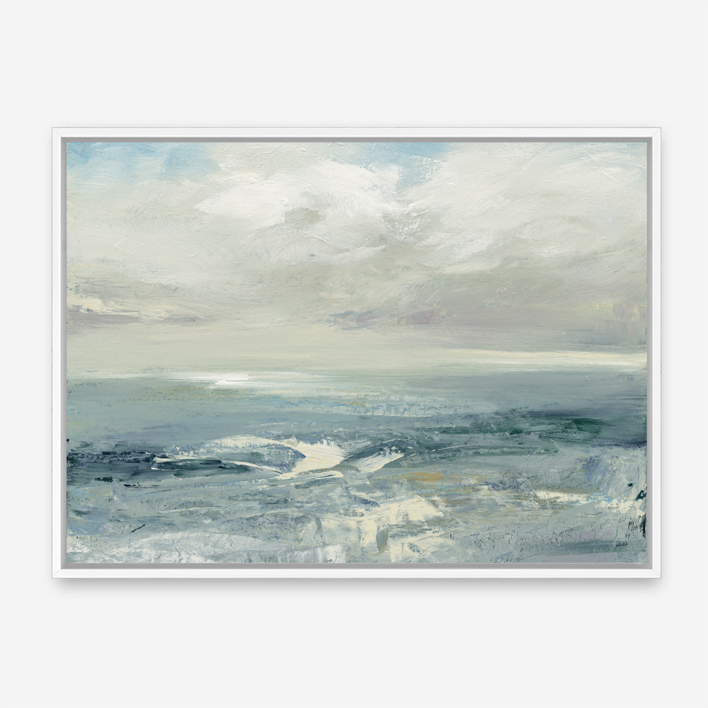 Shop Waves Canvas Print a painted abstract themed framed canvas wall art print from The Print Emporium artwork collection - Buy Australian made fine art painting style stretched canvas prints for the home and your interior decor space, TPE-WA-37620-CA-35X46-NF