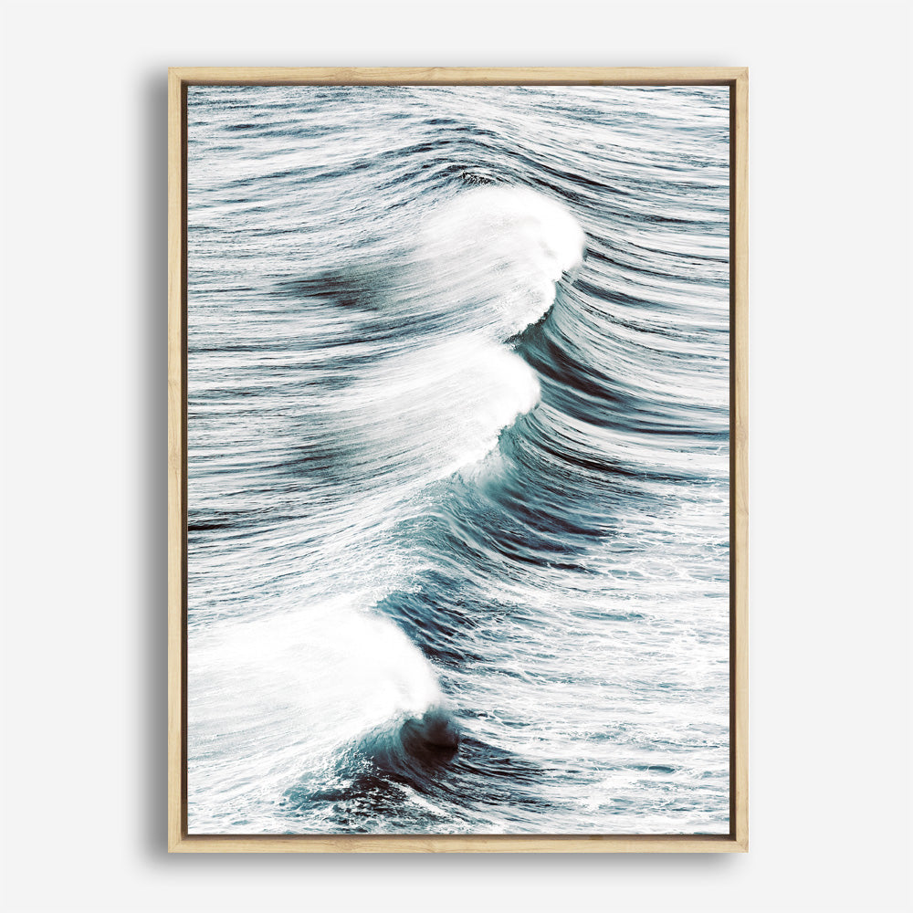 Shop Waves for Days Photo Canvas Print a coastal themed photography framed stretched canvas print from The Print Emporium wall artwork collection - Buy Australian made prints for the home and your interior decor space, TPE-631-CA-35X46-NF