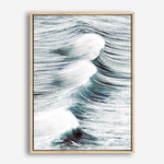 Shop Waves for Days Photo Canvas Print a coastal themed photography framed stretched canvas print from The Print Emporium wall artwork collection - Buy Australian made prints for the home and your interior decor space, TPE-631-CA-35X46-NF