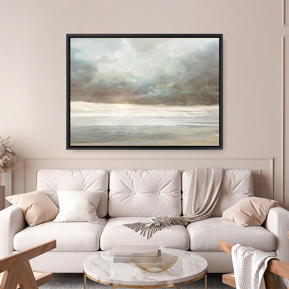 Shop Westward Canvas Print a painted abstract themed framed canvas wall art print from The Print Emporium artwork collection - Buy Australian made fine art painting style stretched canvas prints for the home and your interior decor space, TPE-DH-370-CA-35X46-NF