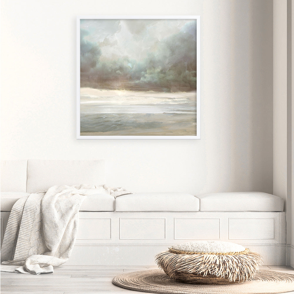 Shop Westward (Square) Art Print a painted abstract themed wall art print from The Print Emporium wall artwork collection - Buy Australian made fine art painting style poster and framed prints for the home and your interior decor room, TPE-DH-183-AP