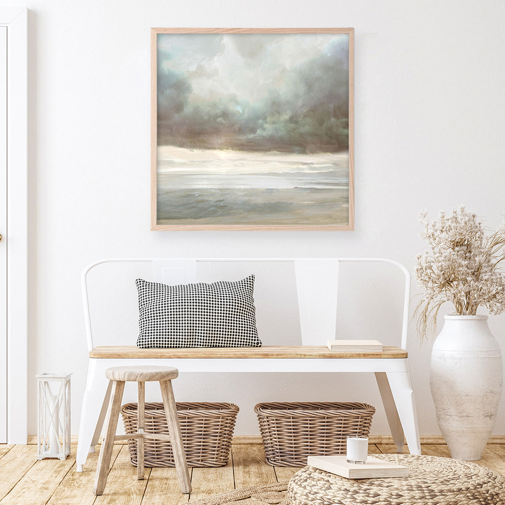 Shop Westward (Square) Art Print a painted abstract themed wall art print from The Print Emporium wall artwork collection - Buy Australian made fine art painting style poster and framed prints for the home and your interior decor room, TPE-DH-183-AP