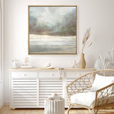 Shop Westward (Square) Canvas Print a painted abstract themed framed canvas wall art print from The Print Emporium artwork collection - Buy Australian made fine art painting style stretched canvas prints for the home and your interior decor space, TPE-DH-183-CA-40X40-NF