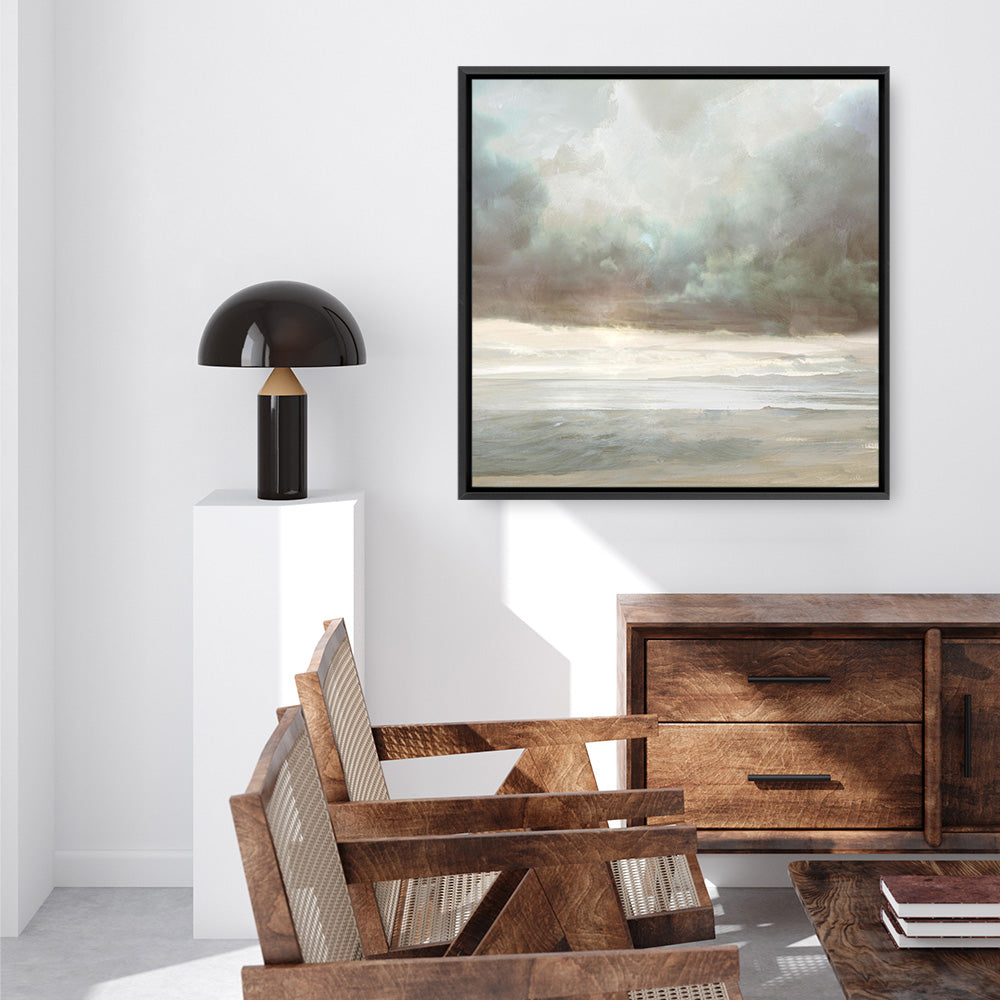 Shop Westward (Square) Canvas Print a painted abstract themed framed canvas wall art print from The Print Emporium artwork collection - Buy Australian made fine art painting style stretched canvas prints for the home and your interior decor space, TPE-DH-183-CA-40X40-NF
