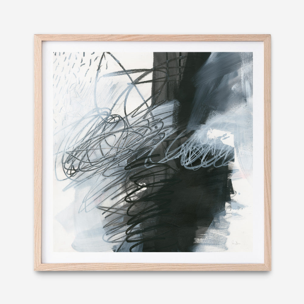 Shop Whats Happening I (Square) Art Print a painted abstract themed wall art print from The Print Emporium wall artwork collection - Buy Australian made fine art painting style poster and framed prints for the home and your interior decor room, TPE-WA-14273-AP