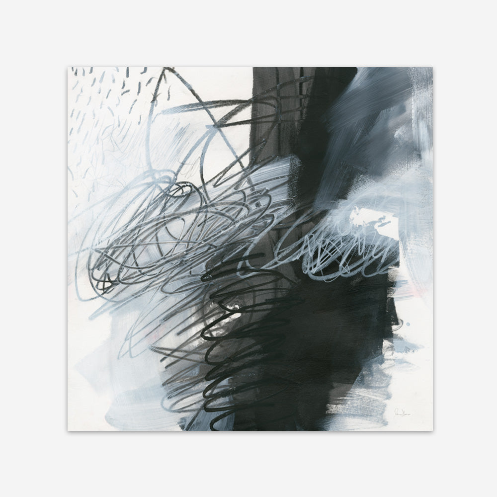 Shop Whats Happening I (Square) Art Print a painted abstract themed wall art print from The Print Emporium wall artwork collection - Buy Australian made fine art painting style poster and framed prints for the home and your interior decor room, TPE-WA-14273-AP