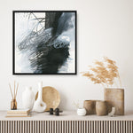 Shop Whats Happening I (Square) Canvas Print a painted abstract themed framed canvas wall art print from The Print Emporium artwork collection - Buy Australian made fine art painting style stretched canvas prints for the home and your interior decor space, TPE-WA-14273-CA-40X40-NF