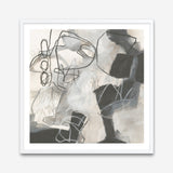 Shop Whats Happening II Neutral (Square) Art Print a painted abstract themed wall art print from The Print Emporium wall artwork collection - Buy Australian made fine art painting style poster and framed prints for the home and your interior decor room, TPE-WA-59009-AP