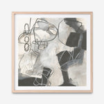 Shop Whats Happening II Neutral (Square) Art Print a painted abstract themed wall art print from The Print Emporium wall artwork collection - Buy Australian made fine art painting style poster and framed prints for the home and your interior decor room, TPE-WA-59009-AP