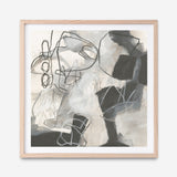 Shop Whats Happening II Neutral (Square) Art Print a painted abstract themed wall art print from The Print Emporium wall artwork collection - Buy Australian made fine art painting style poster and framed prints for the home and your interior decor room, TPE-WA-59009-AP