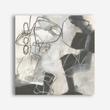 Shop Whats Happening II Neutral (Square) Canvas Print a painted abstract themed framed canvas wall art print from The Print Emporium artwork collection - Buy Australian made fine art painting style stretched canvas prints for the home and your interior decor space, TPE-WA-59009-CA-40X40-NF