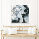 Shop Whats Happening II (Square) Art Print a painted abstract themed wall art print from The Print Emporium wall artwork collection - Buy Australian made fine art painting style poster and framed prints for the home and your interior decor room, TPE-WA-14274-AP