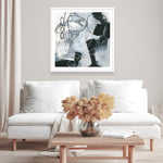 Shop Whats Happening II (Square) Art Print a painted abstract themed wall art print from The Print Emporium wall artwork collection - Buy Australian made fine art painting style poster and framed prints for the home and your interior decor room, TPE-WA-14274-AP