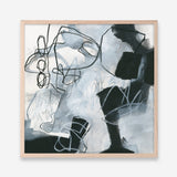 Shop Whats Happening II (Square) Art Print a painted abstract themed wall art print from The Print Emporium wall artwork collection - Buy Australian made fine art painting style poster and framed prints for the home and your interior decor room, TPE-WA-14274-AP