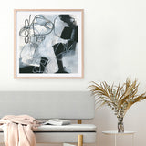 Shop Whats Happening II (Square) Art Print a painted abstract themed wall art print from The Print Emporium wall artwork collection - Buy Australian made fine art painting style poster and framed prints for the home and your interior decor room, TPE-WA-14274-AP