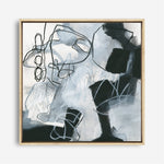 Shop Whats Happening II (Square) Canvas Print a painted abstract themed framed canvas wall art print from The Print Emporium artwork collection - Buy Australian made fine art painting style stretched canvas prints for the home and your interior decor space, TPE-WA-14274-CA-40X40-NF