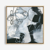 Shop Whats Happening II (Square) Canvas Print a painted abstract themed framed canvas wall art print from The Print Emporium artwork collection - Buy Australian made fine art painting style stretched canvas prints for the home and your interior decor space, TPE-WA-14274-CA-40X40-NF