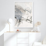 Shop Whats Happening III Neutral Art Print a painted abstract themed wall art print from The Print Emporium wall artwork collection - Buy Australian made fine art painting style poster and framed prints for the home and your interior decor room, TPE-WA-59010