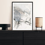 Shop Whats Happening III Neutral Art Print a painted abstract themed wall art print from The Print Emporium wall artwork collection - Buy Australian made fine art painting style poster and framed prints for the home and your interior decor room, TPE-WA-59010