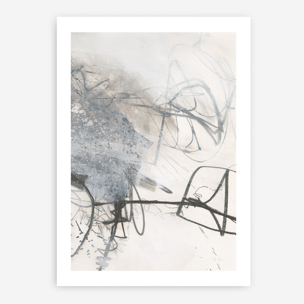 Shop Whats Happening III Neutral Art Print a painted abstract themed wall art print from The Print Emporium wall artwork collection - Buy Australian made fine art painting style poster and framed prints for the home and your interior decor room, TPE-WA-59010