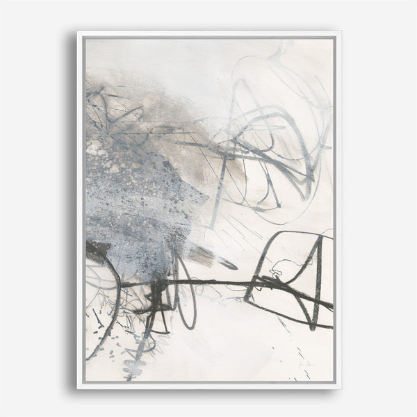 Shop Whats Happening III Neutral Canvas Print a painted abstract themed framed canvas wall art print from The Print Emporium artwork collection - Buy Australian made fine art painting style stretched canvas prints for the home and your interior decor space, TPE-WA-59010-CA-35X46-NF