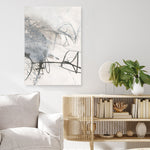 Shop Whats Happening III Neutral Canvas Print a painted abstract themed framed canvas wall art print from The Print Emporium artwork collection - Buy Australian made fine art painting style stretched canvas prints for the home and your interior decor space, TPE-WA-59010-CA-35X46-NF