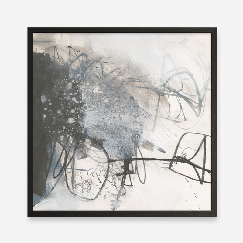 Shop Whats Happening III Neutral (Square) Art Print a painted abstract themed wall art print from The Print Emporium wall artwork collection - Buy Australian made fine art painting style poster and framed prints for the home and your interior decor room, TPE-WA-59010-AP