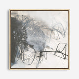 Shop Whats Happening III Neutral (Square) Canvas Print a painted abstract themed framed canvas wall art print from The Print Emporium artwork collection - Buy Australian made fine art painting style stretched canvas prints for the home and your interior decor space, TPE-WA-59010-CA-40X40-NF