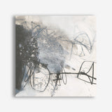 Shop Whats Happening III Neutral (Square) Canvas Print a painted abstract themed framed canvas wall art print from The Print Emporium artwork collection - Buy Australian made fine art painting style stretched canvas prints for the home and your interior decor space, TPE-WA-59010-CA-40X40-NF