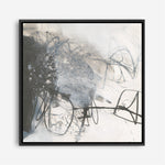Shop Whats Happening III Neutral (Square) Canvas Print a painted abstract themed framed canvas wall art print from The Print Emporium artwork collection - Buy Australian made fine art painting style stretched canvas prints for the home and your interior decor space, TPE-WA-59010-CA-40X40-NF
