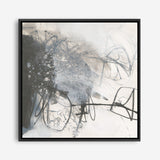 Shop Whats Happening III Neutral (Square) Canvas Print a painted abstract themed framed canvas wall art print from The Print Emporium artwork collection - Buy Australian made fine art painting style stretched canvas prints for the home and your interior decor space, TPE-WA-59010-CA-40X40-NF