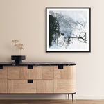 Shop Whats Happening III (Square) Art Print a painted abstract themed wall art print from The Print Emporium wall artwork collection - Buy Australian made fine art painting style poster and framed prints for the home and your interior decor room, TPE-WA-14275-AP