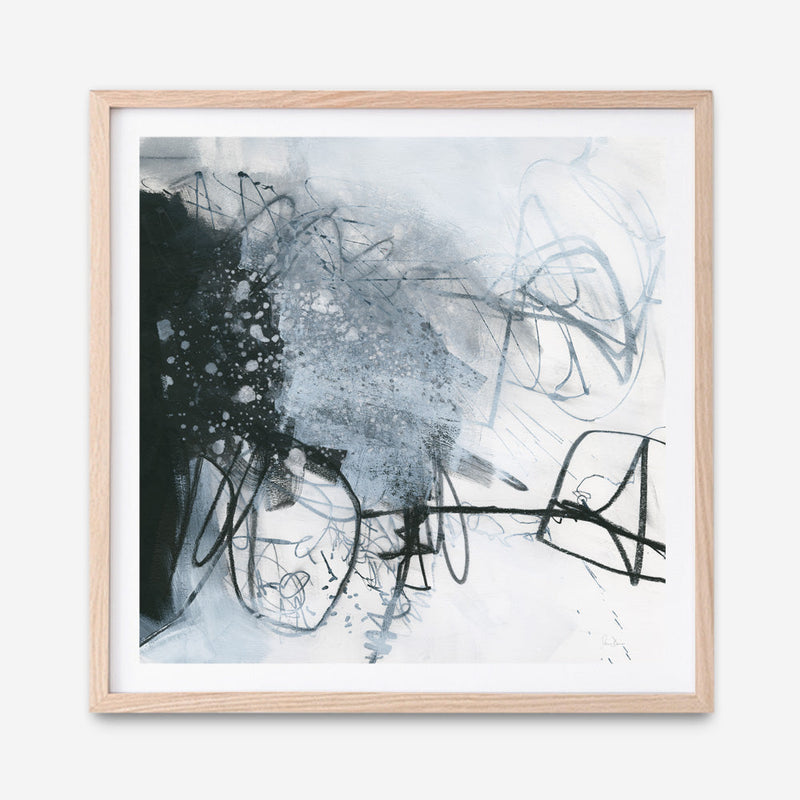 Shop Whats Happening III (Square) Art Print a painted abstract themed wall art print from The Print Emporium wall artwork collection - Buy Australian made fine art painting style poster and framed prints for the home and your interior decor room, TPE-WA-14275-AP