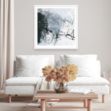 Shop Whats Happening III (Square) Art Print a painted abstract themed wall art print from The Print Emporium wall artwork collection - Buy Australian made fine art painting style poster and framed prints for the home and your interior decor room, TPE-WA-14275-AP