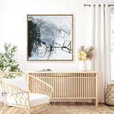 Shop Whats Happening III (Square) Canvas Print a painted abstract themed framed canvas wall art print from The Print Emporium artwork collection - Buy Australian made fine art painting style stretched canvas prints for the home and your interior decor space, TPE-WA-14275-CA-40X40-NF