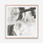 Shop Whats Happening V Neutral (Square) Art Print a painted abstract themed wall art print from The Print Emporium wall artwork collection - Buy Australian made fine art painting style poster and framed prints for the home and your interior decor room, TPE-WA-59011-AP