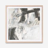 Shop Whats Happening V Neutral (Square) Art Print a painted abstract themed wall art print from The Print Emporium wall artwork collection - Buy Australian made fine art painting style poster and framed prints for the home and your interior decor room, TPE-WA-59011-AP